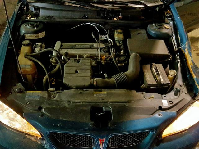 1G2NF52F03C225707 - 2003 PONTIAC GRAND AM S TURQUOISE photo 7