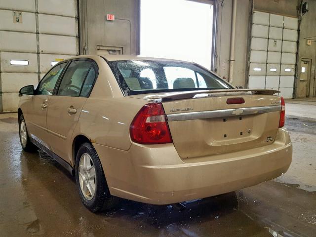 1G1ZT54884F190072 - 2004 CHEVROLET MALIBU LS თაფლისფერი ფოტო 3