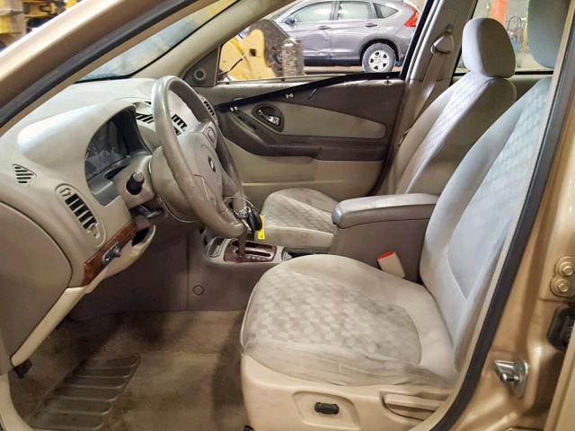 1G1ZT54884F190072 - 2004 CHEVROLET MALIBU LS თაფლისფერი ფოტო 5