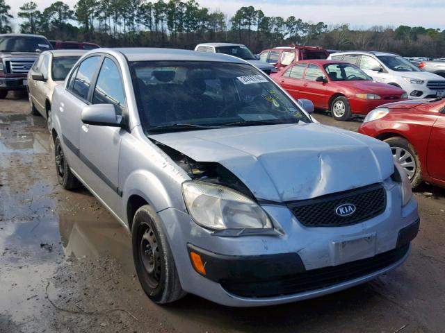 KNADE123876187007 - 2007 KIA RIO BASE GRAY photo 1