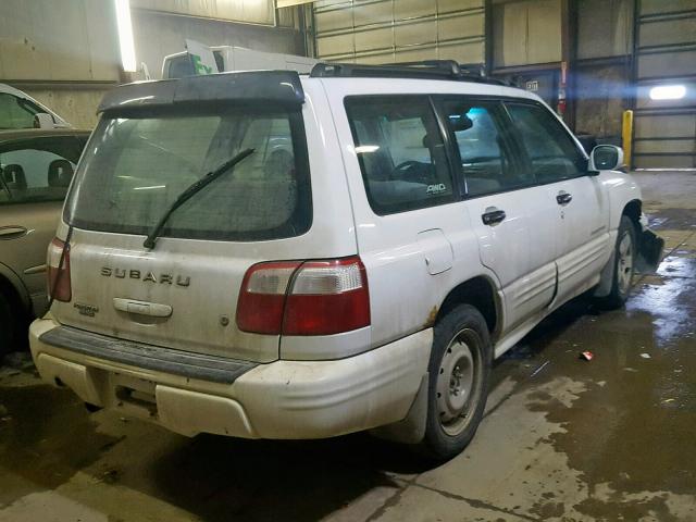 JF1SF65631H752095 - 2001 SUBARU FORESTER S WHITE photo 4