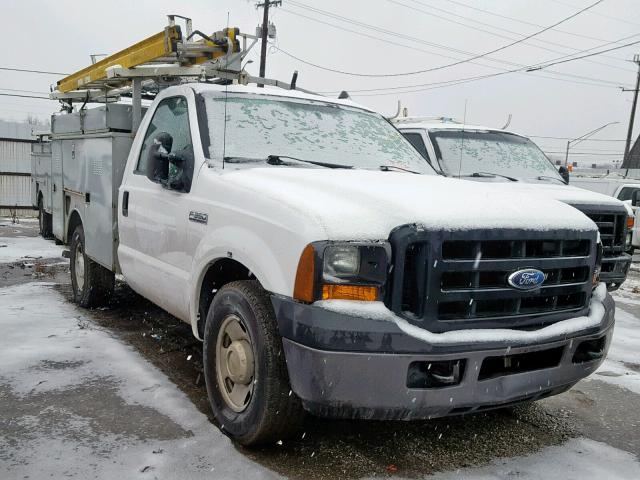 1FDSF305X6EC12030 - 2006 FORD F350 SRW S WHITE photo 1