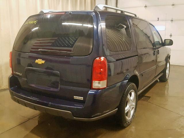 1GNDX33LX6D219481 - 2006 CHEVROLET UPLANDER L 蓝色 照片 4