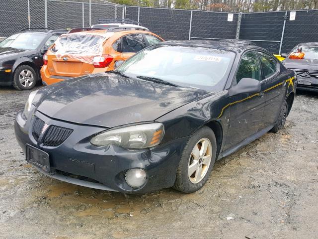 2G2WP552961223846 - 2006 PONTIAC GRAND PRIX BLACK photo 2
