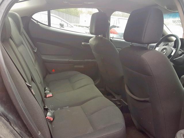 2G2WP552961223846 - 2006 PONTIAC GRAND PRIX BLACK photo 6