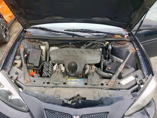 2G2WP552961223846 - 2006 PONTIAC GRAND PRIX BLACK photo 7