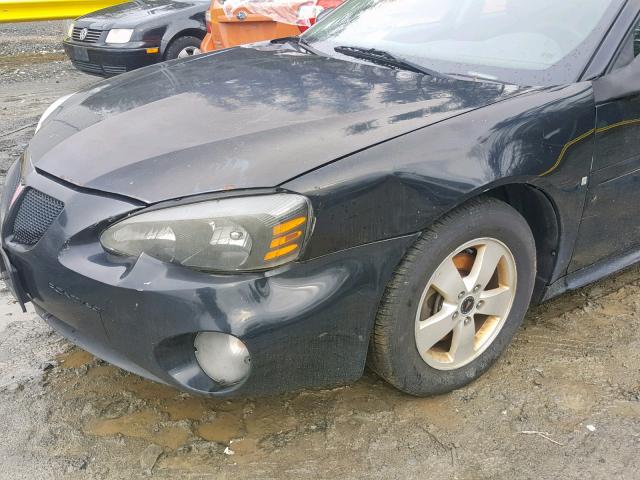 2G2WP552961223846 - 2006 PONTIAC GRAND PRIX BLACK photo 9