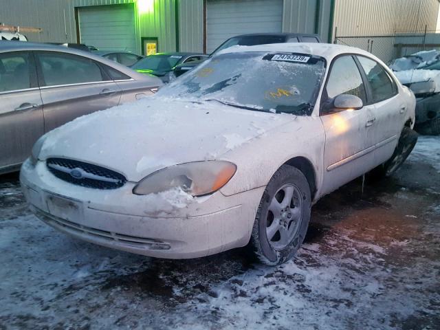 1FAFP55U43A239103 - 2003 FORD TAURUS SES WHITE photo 2