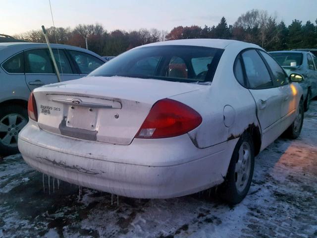 1FAFP55U43A239103 - 2003 FORD TAURUS SES WHITE photo 4