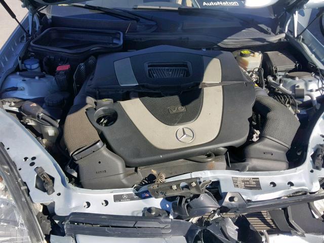 WDBWK54F48F177254 - 2008 MERCEDES-BENZ SLK 280 SILVER photo 7