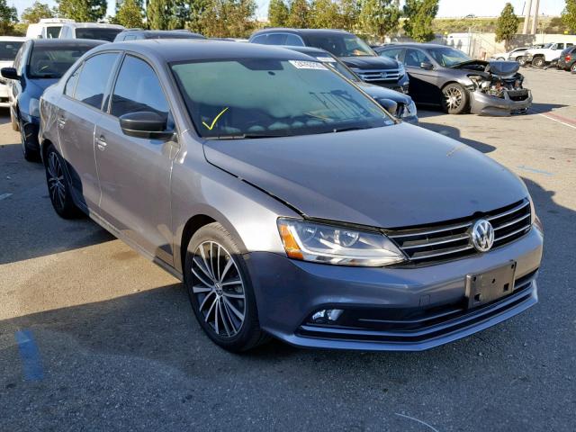 3VWD17AJ7HM388736 - 2017 VOLKSWAGEN JETTA SPOR GRAY photo 1