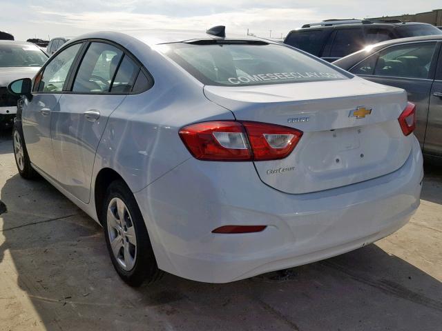 1G1BC5SMXJ7148753 - 2018 CHEVROLET CRUZE LS WHITE photo 3