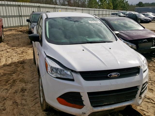 1FMCU0F76GUB30417 - 2016 FORD ESCAPE S WHITE photo 9