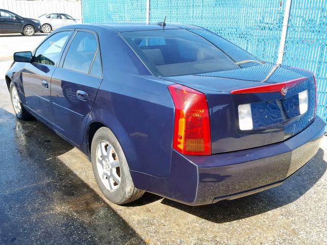 1G6DP577070169607 - 2007 CADILLAC CTS HI FEA BLUE photo 3