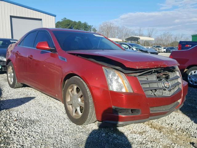 1G6DV57V880127949 - 2008 CADILLAC CTS HI FEA RED photo 1