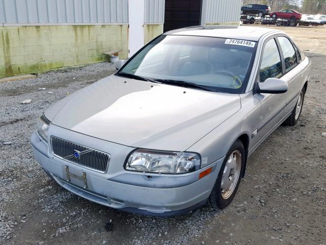 YV1TS92D921250629 - 2002 VOLVO S80 SILVER photo 2