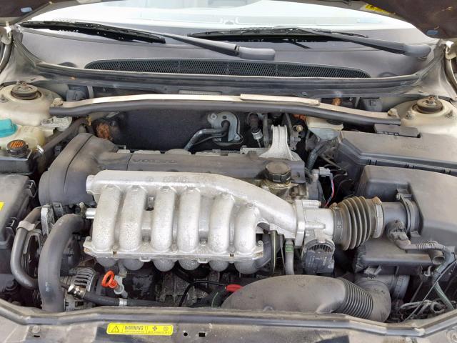 YV1TS92D921250629 - 2002 VOLVO S80 SILVER photo 7