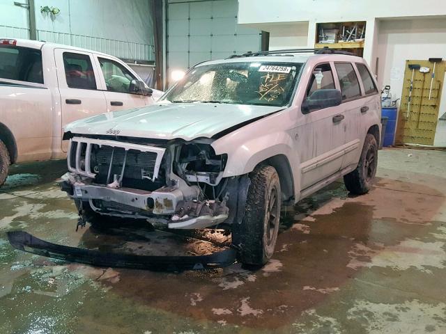 1J4HR48N95C646654 - 2005 JEEP GRAND CHER SILVER photo 2