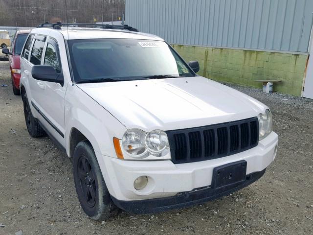 1J8HR58255C724714 - 2005 JEEP GRAND CHER WHITE photo 1