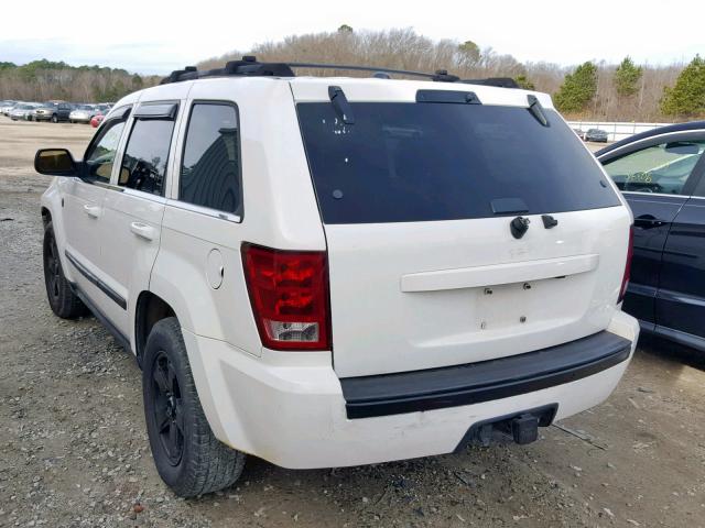 1J8HR58255C724714 - 2005 JEEP GRAND CHER WHITE photo 3