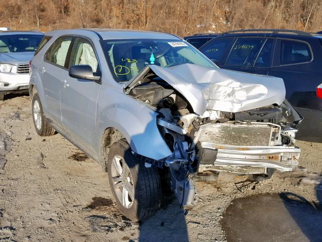 2CNFLCEC1B6394183 - 2011 CHEVROLET EQUINOX LS SILVER photo 1