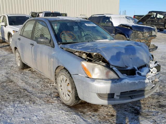 JA3AJ26E76U605701 - 2006 MITSUBISHI LANCER ES SILVER photo 1