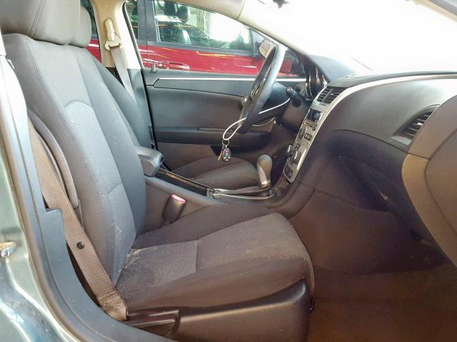 1G1ZH57B89F208103 - 2009 CHEVROLET MALIBU 1LT GREEN photo 5