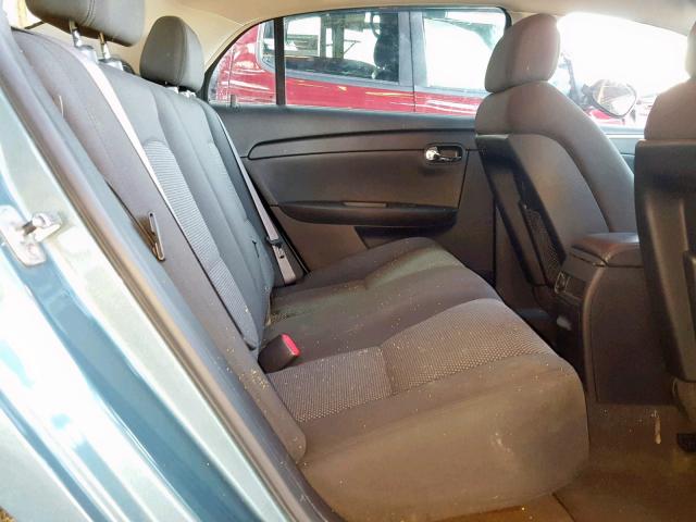 1G1ZH57B89F208103 - 2009 CHEVROLET MALIBU 1LT GREEN photo 6