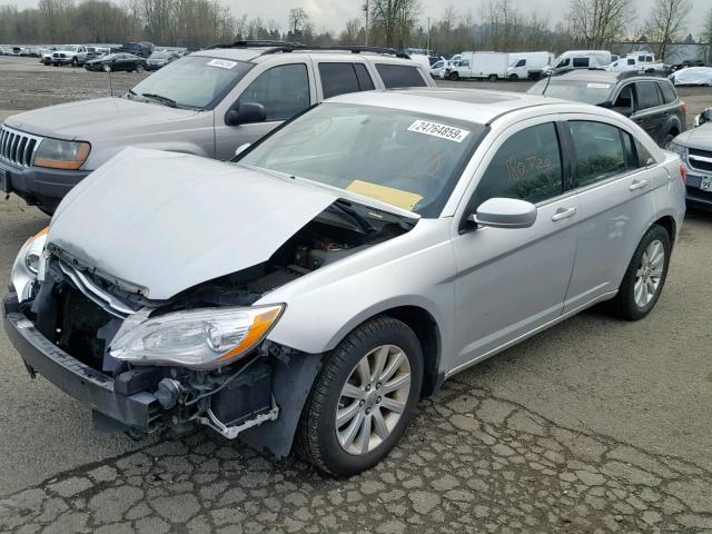 1C3CCBBG0CN272246 - 2012 CHRYSLER 200 TOURIN SILVER photo 2