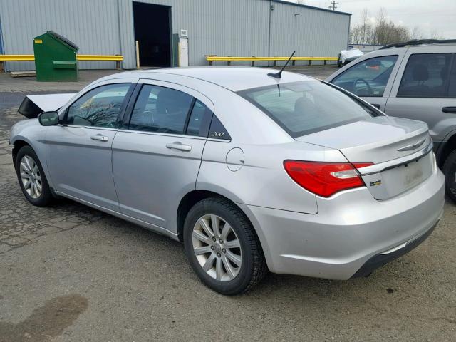 1C3CCBBG0CN272246 - 2012 CHRYSLER 200 TOURIN SILVER photo 3