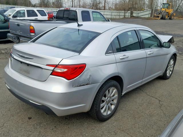 1C3CCBBG0CN272246 - 2012 CHRYSLER 200 TOURIN SILVER photo 4