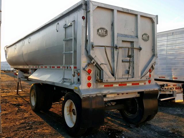 5MADN40232C005585 - 2002 MACK DUMP TRAIL SILVER photo 3