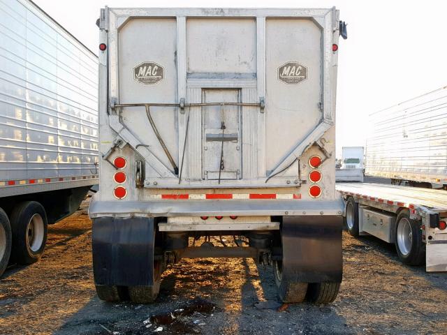 5MADN40232C005585 - 2002 MACK DUMP TRAIL SILVER photo 9