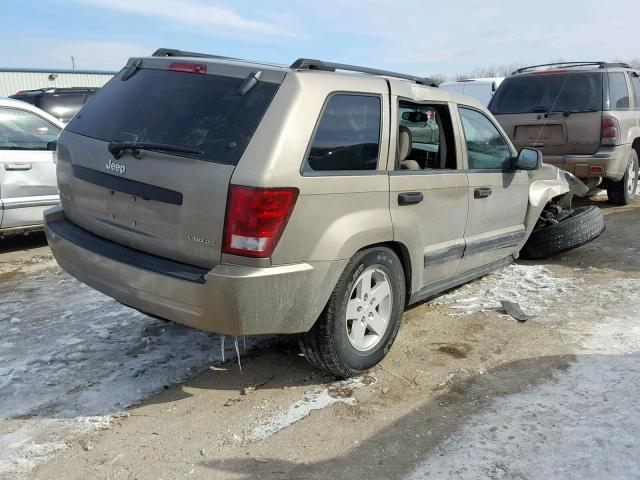 1J4GR48K35C629429 - 2005 JEEP GRAND CHER BROWN photo 4