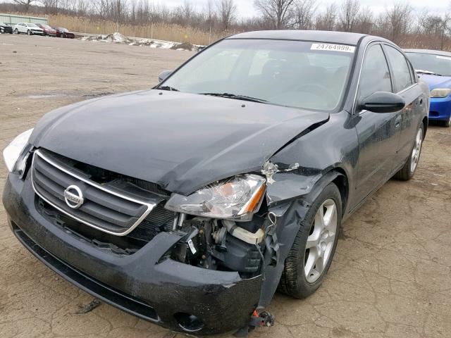 1N4BL11DX2C221152 - 2002 NISSAN ALTIMA SE BLACK photo 2