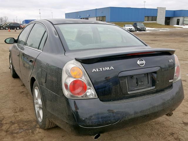 1N4BL11DX2C221152 - 2002 NISSAN ALTIMA SE BLACK photo 3