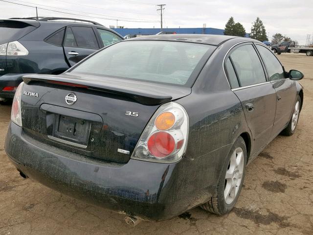 1N4BL11DX2C221152 - 2002 NISSAN ALTIMA SE BLACK photo 4