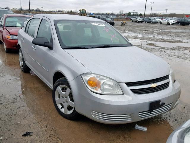 1G1AK52F557559760 - 2005 CHEVROLET COBALT SILVER photo 1