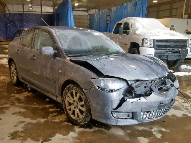 JM1BK323271625029 - 2007 MAZDA 3 S GRAY photo 1