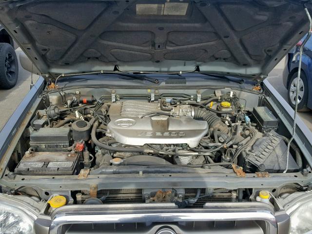 JN8DR09Y81W586756 - 2001 NISSAN PATHFINDER TAN photo 7