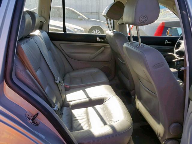 WVWSL61J54W117330 - 2004 VOLKSWAGEN JETTA GLS SILVER photo 6