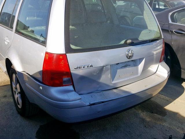 WVWSL61J54W117330 - 2004 VOLKSWAGEN JETTA GLS SILVER photo 9