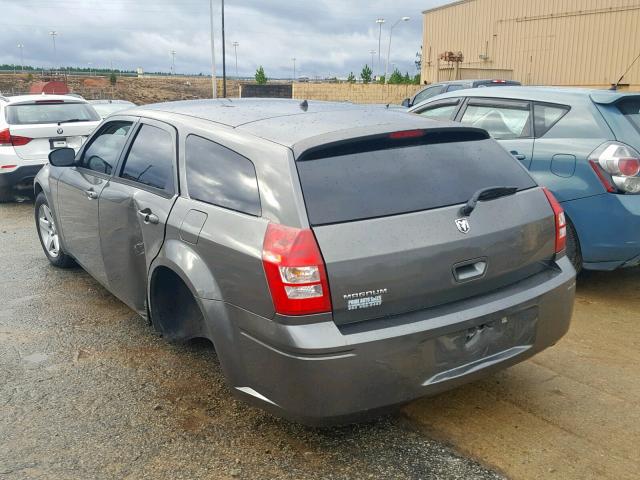 2D4FV47T68H168433 - 2008 DODGE MAGNUM GRAY photo 3