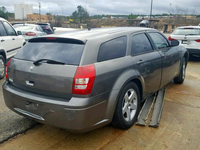 2D4FV47T68H168433 - 2008 DODGE MAGNUM GRAY photo 4