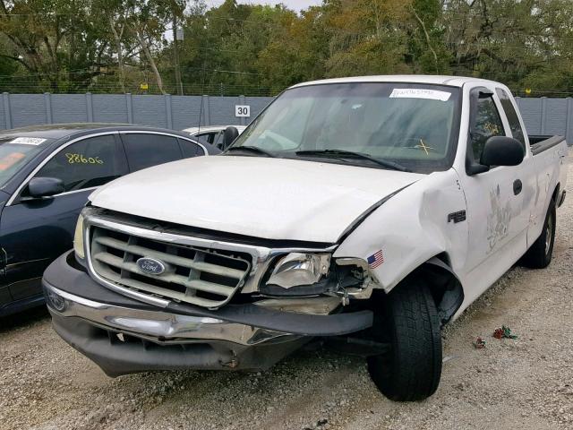 1FTRX172X3NB08309 - 2003 FORD F150 WHITE photo 2