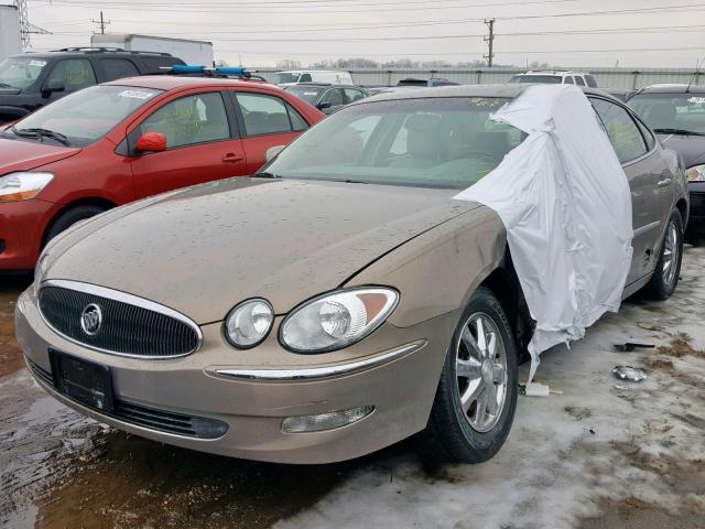 2G4WD582161262409 - 2006 BUICK LACROSSE C TAN photo 2