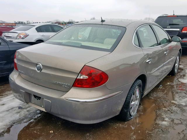 2G4WD582161262409 - 2006 BUICK LACROSSE C TAN photo 4