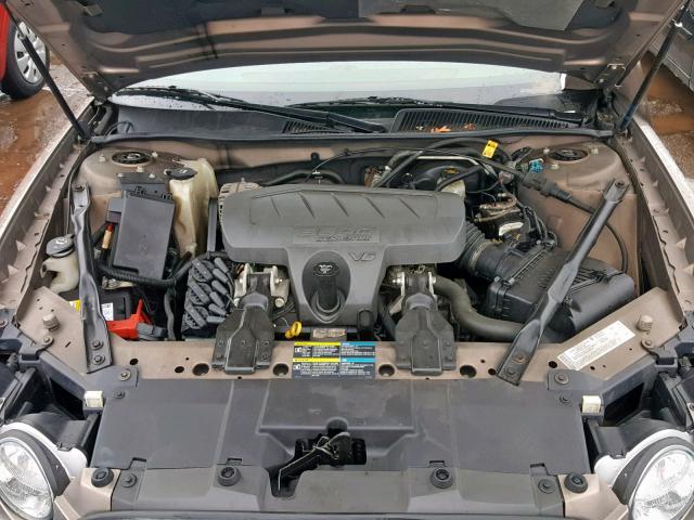 2G4WD582161262409 - 2006 BUICK LACROSSE C TAN photo 7