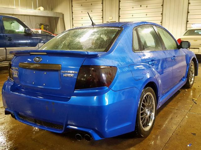 JF1GV7F60EG009659 - 2014 SUBARU IMPREZA WR BLUE photo 4