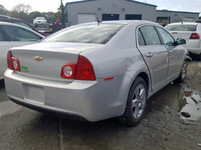 1G1ZB5E10BF227293 - 2011 CHEVROLET MALIBU LS SILVER photo 4